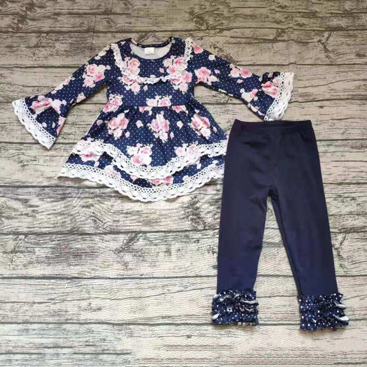 Floral Polka Set