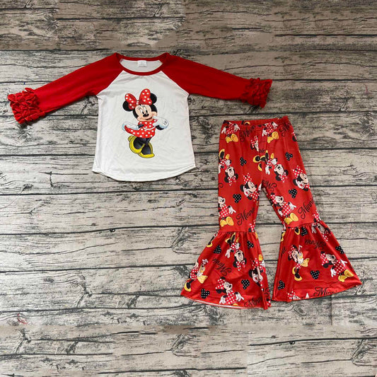 Red Raglan Cartoon Set