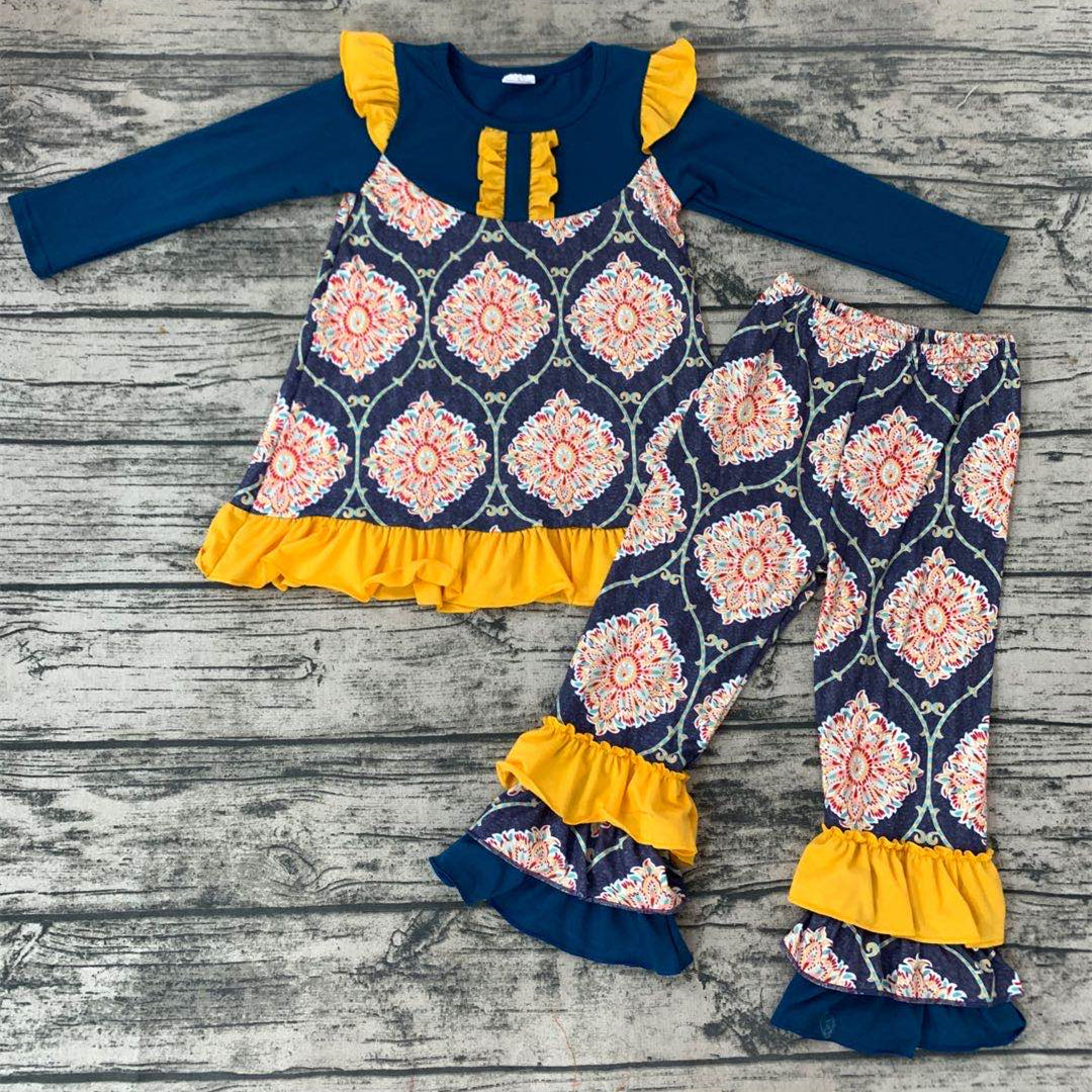 Blue Printed Set