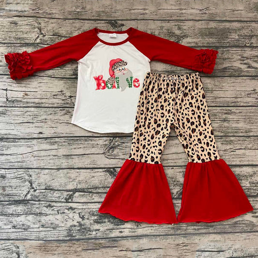 Santa Claus Leopard Set