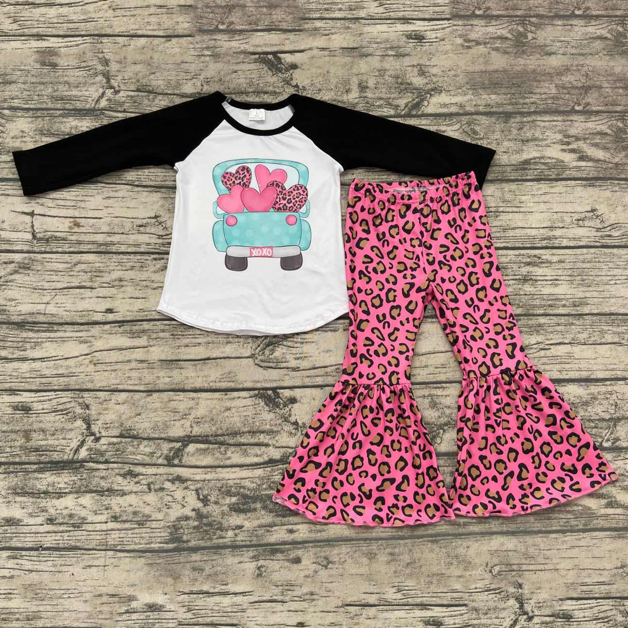 Love Truck Leopard Set