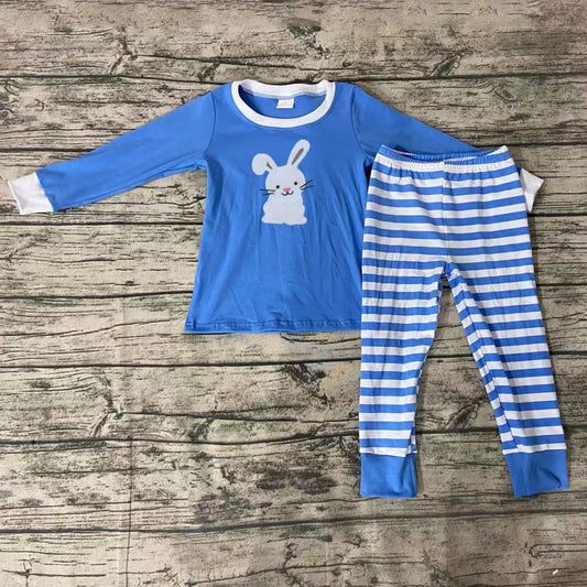 Blue Bunny Cotton Set