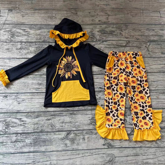 Sunflower Hoodie Set