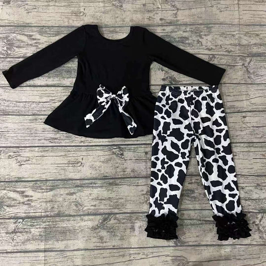 Milk Cow Cotton Top Set