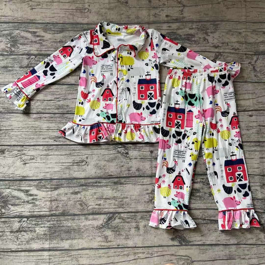 Girls Farm Life Pajamas