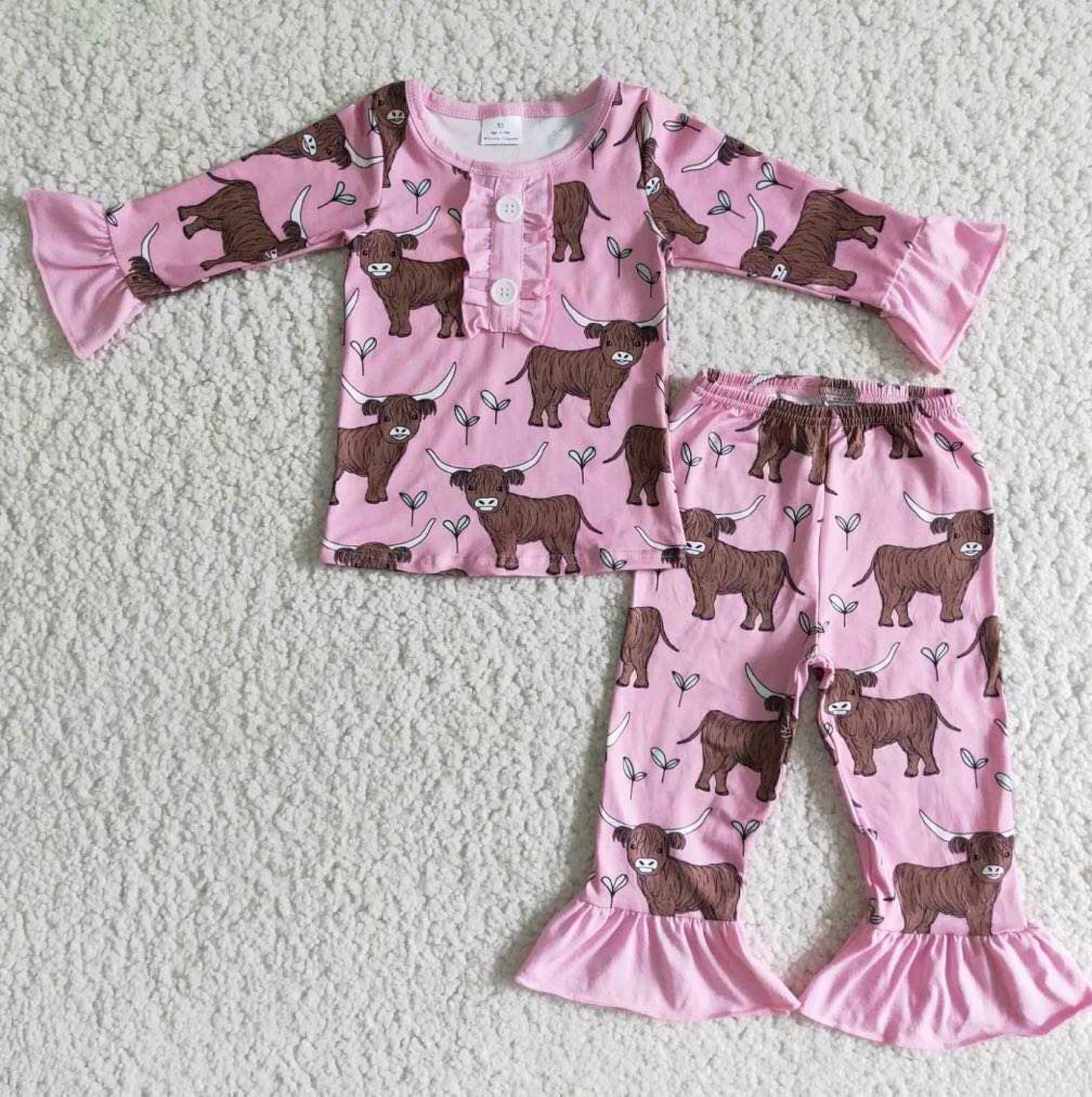 Horse girl pajamas outfit