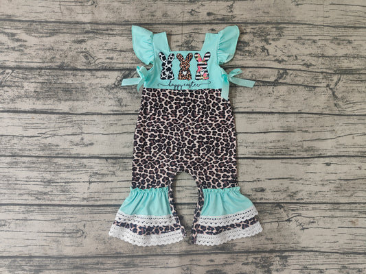 Easter rabbit ruffle romper-preorder