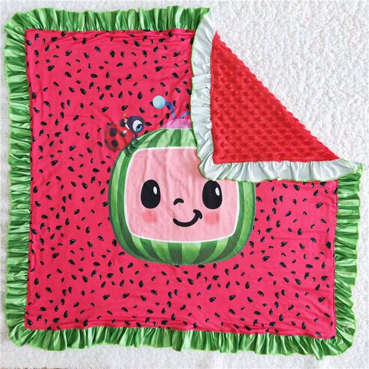 cartoon melon blanket  6 A19-6