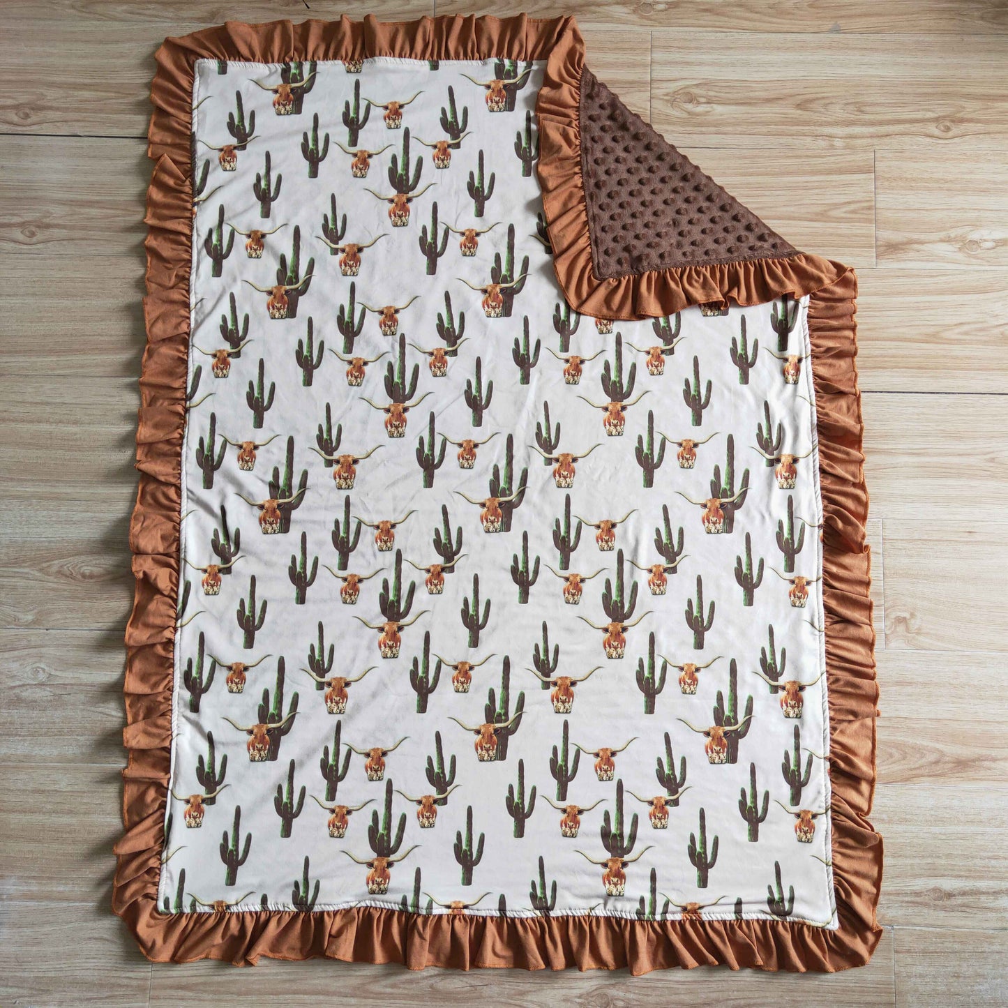 Heifer Cactus Blanket