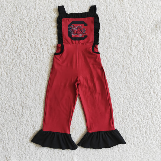 Football Team Suspender Overalls