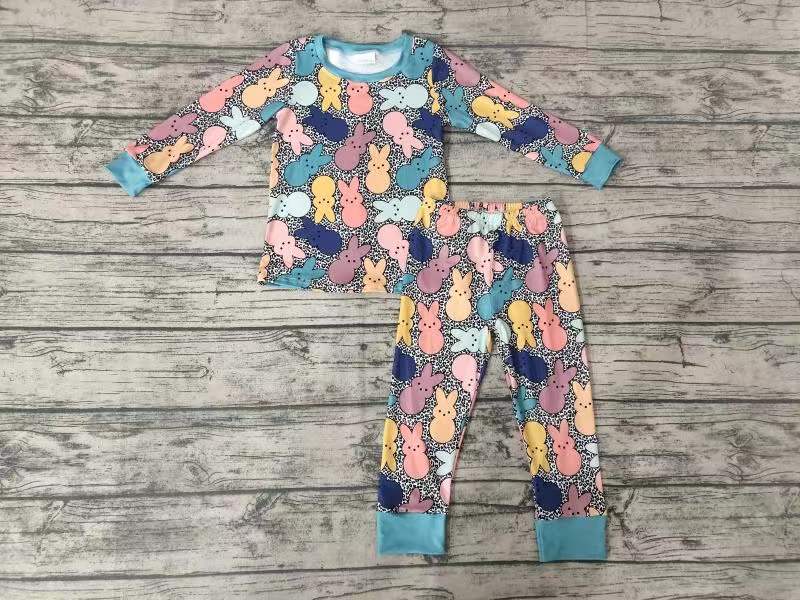 Easter Bunny boy Pajamas Set