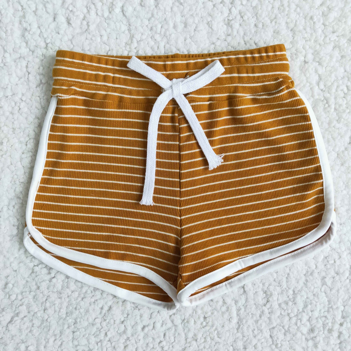 brown stripe 100% Cotton shorts