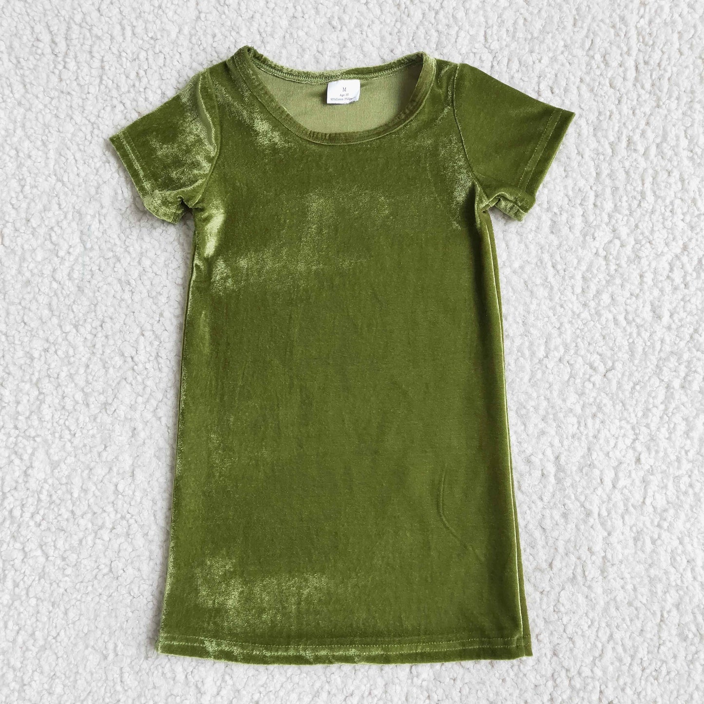 green golden velvet dresses