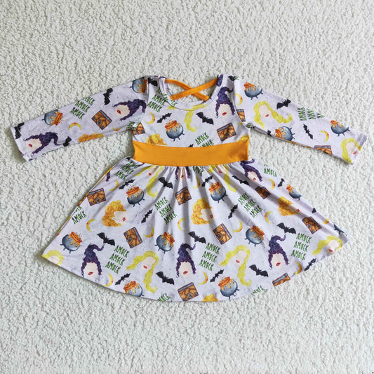 Halloween Cartoon Dress 6 A13-4