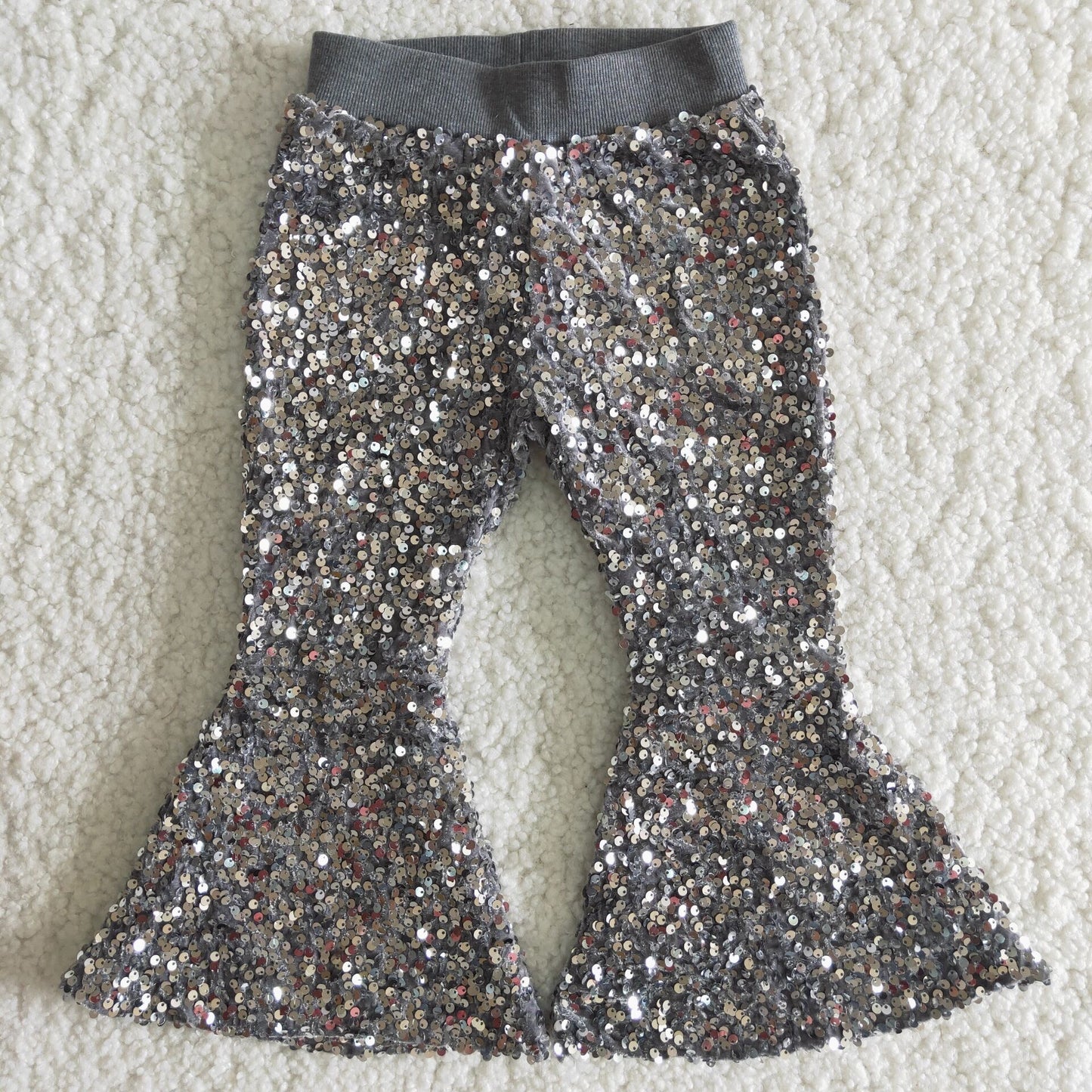 Grey Sparkle Pants