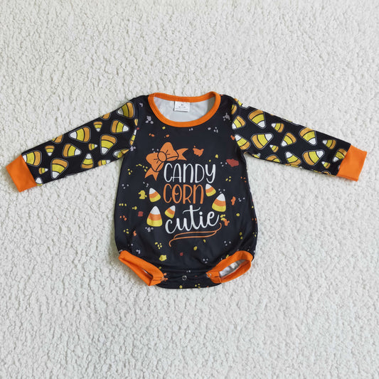 Halloween candy baby Long Sleeve romper LR0103