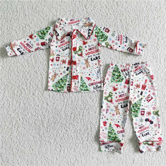 6 A1-30 boys christmas pajamas set-promotion 2023.11.25