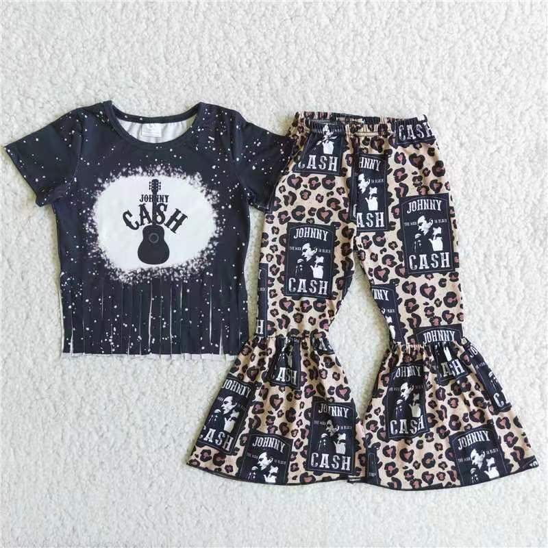 Cash Black Leopard set