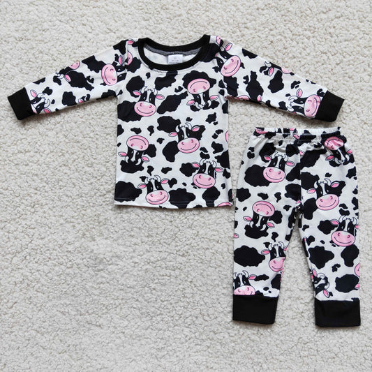 cow boy pajamas outfit