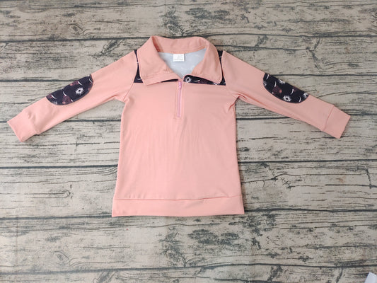 Western pink pullover-preorder