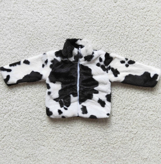 cow plush Coat