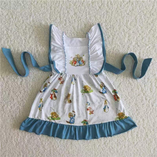 Easter Rabbit sleeveless dress