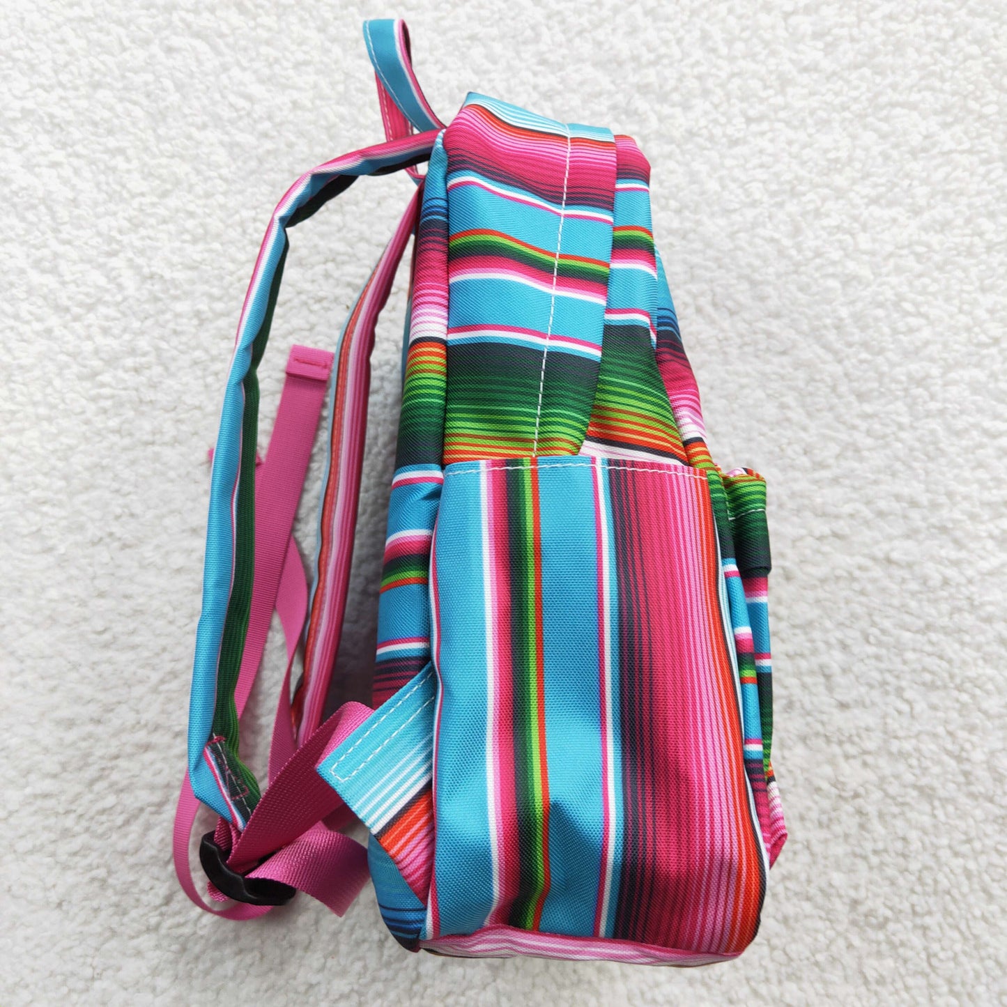 blue striped shoulder bag BA0041