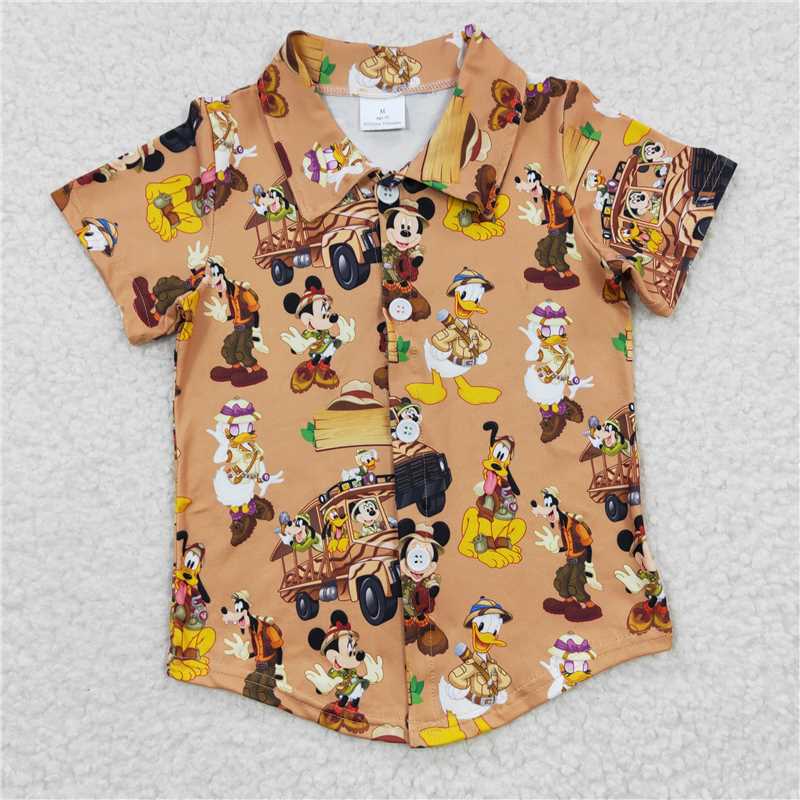 boys cartoon shirts BT0155