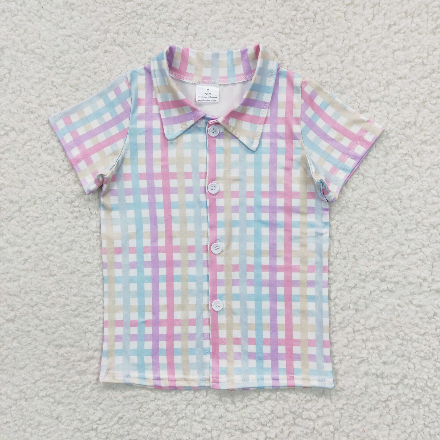 boys colorful stripe shirts BT0215