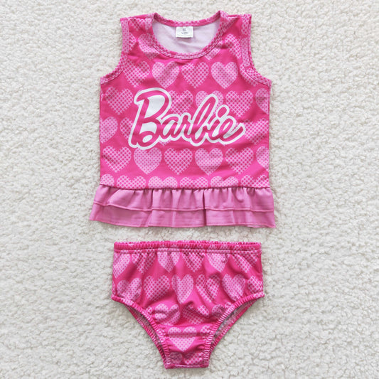 girls rosy barbie swimwear GBO0077