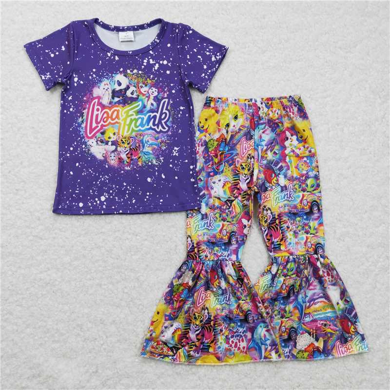 Lisa Frank Tops bell bottoms set GSPO0343