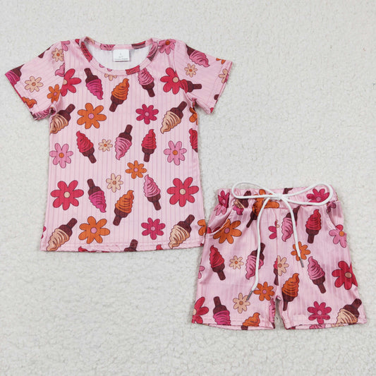 girls ice cream loung wear GSSO0230