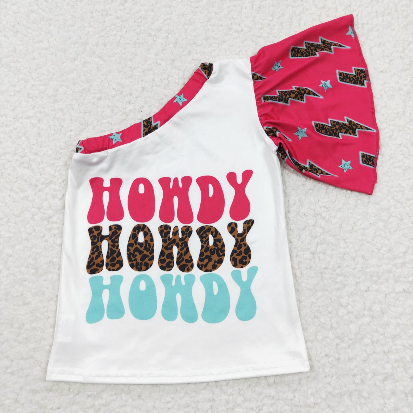 girls howdy single sleeve t-shirts GT0165