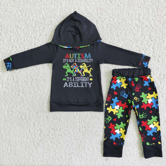 Autism boy hooodie outfit