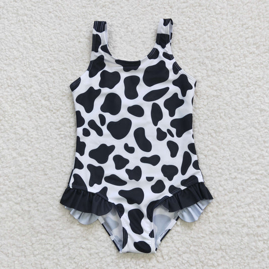 black leopard swimsuits S0051