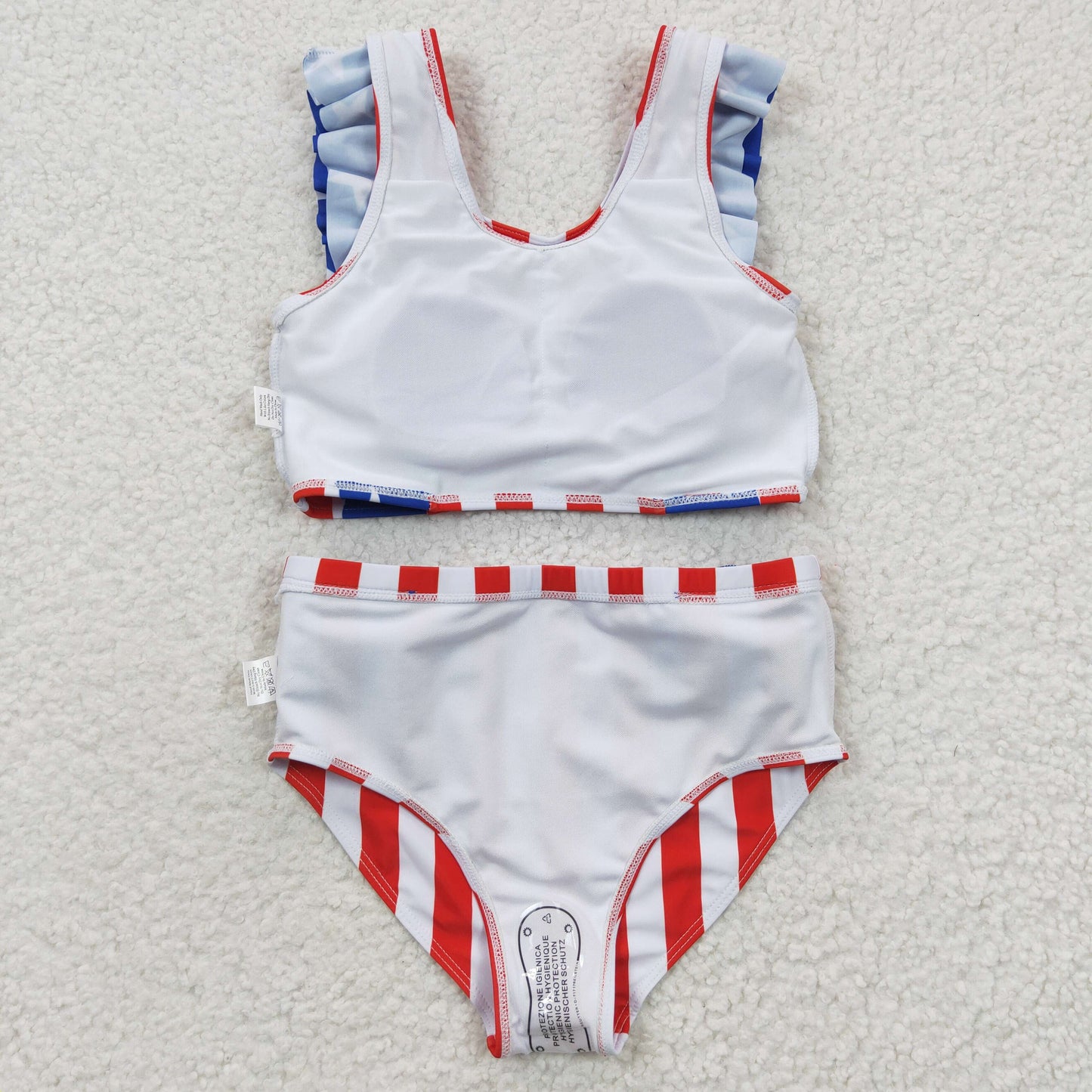 girls 4th of July swimwear S0090