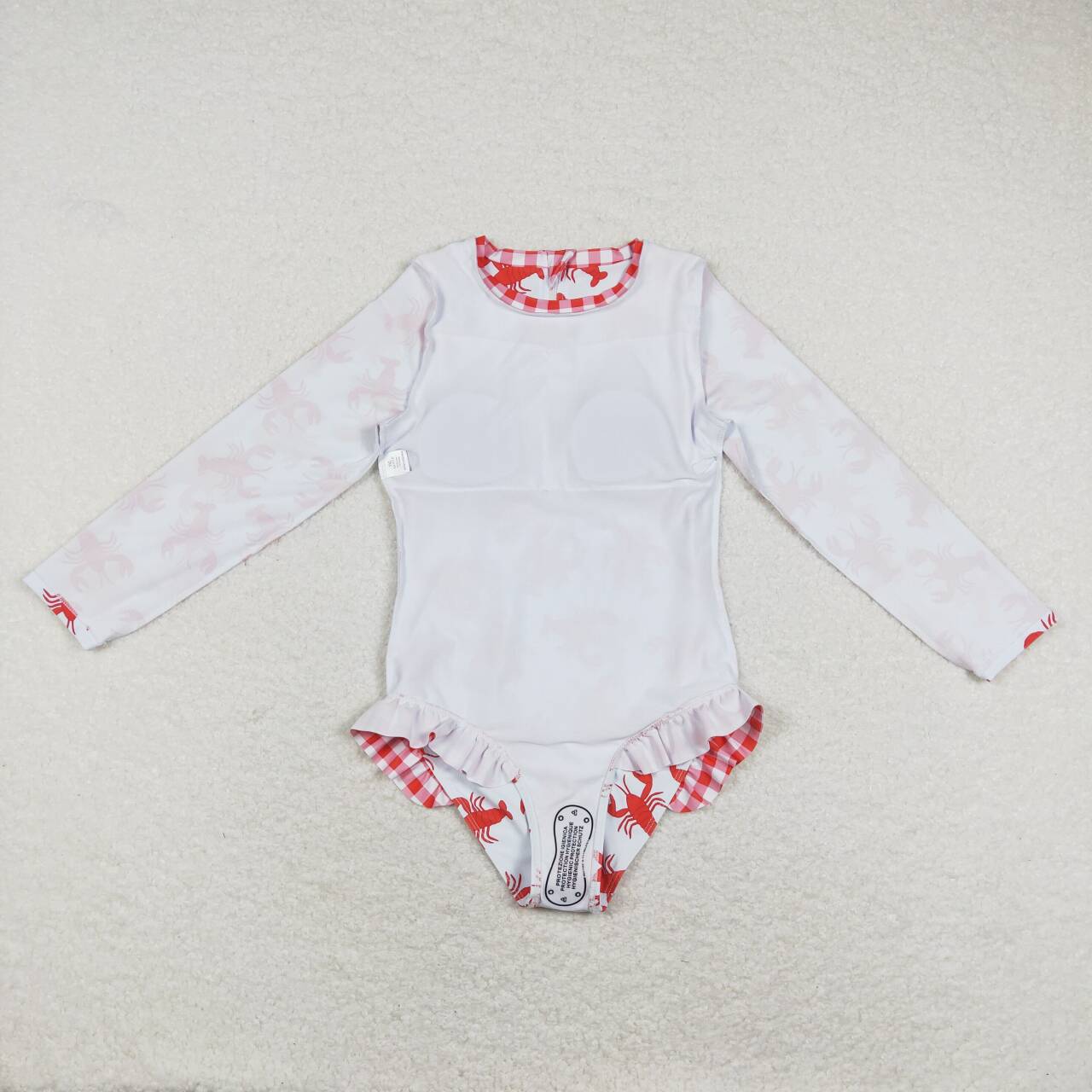 S0220 baby girl clothes crawfish girl summer swimsuit