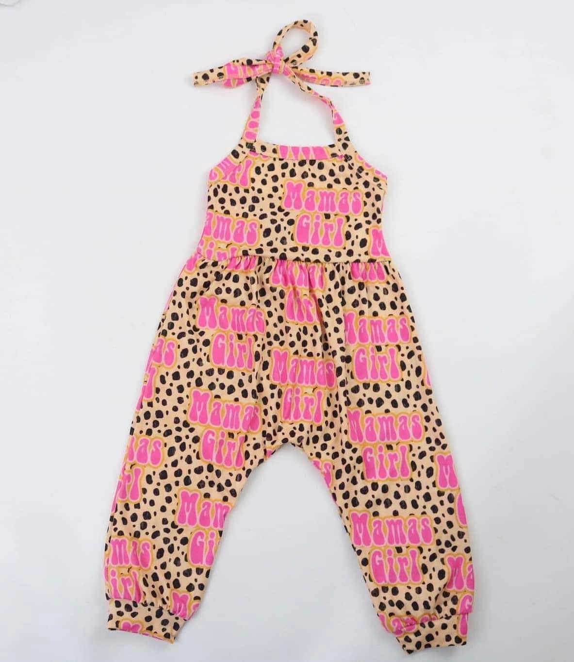 Pink mama's girl jumpsuit-preorder