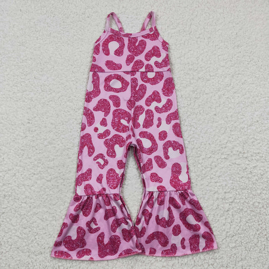 girls rosy leopard jumpsuit SR0216