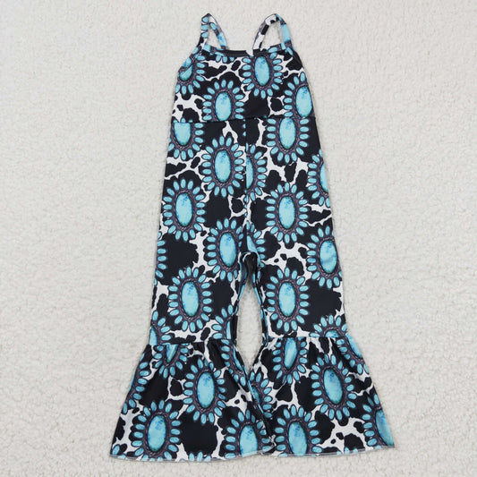 girls gem printed jumpsuit SR0369