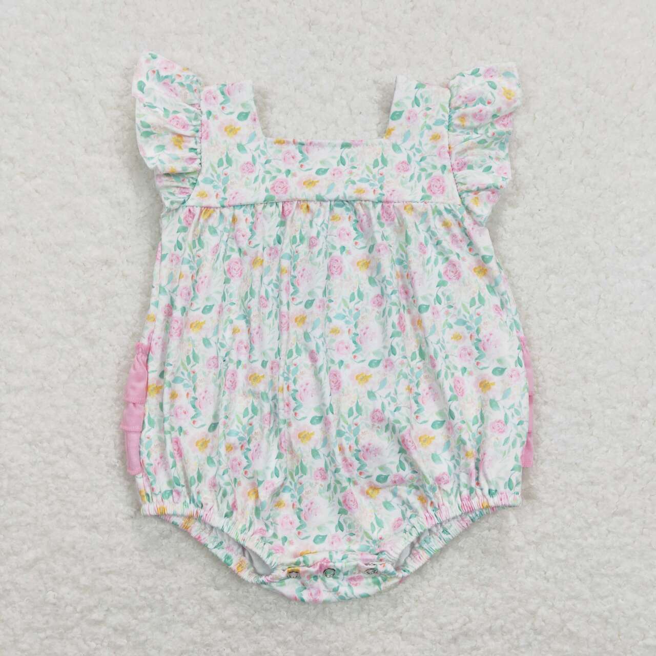 SR0805 baby girl clothes flower girl summer romper