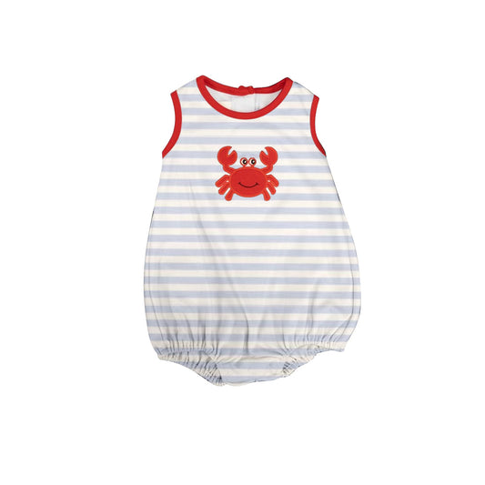 SR1075 pre-order baby boy clothes crab toddler boy summer bubble