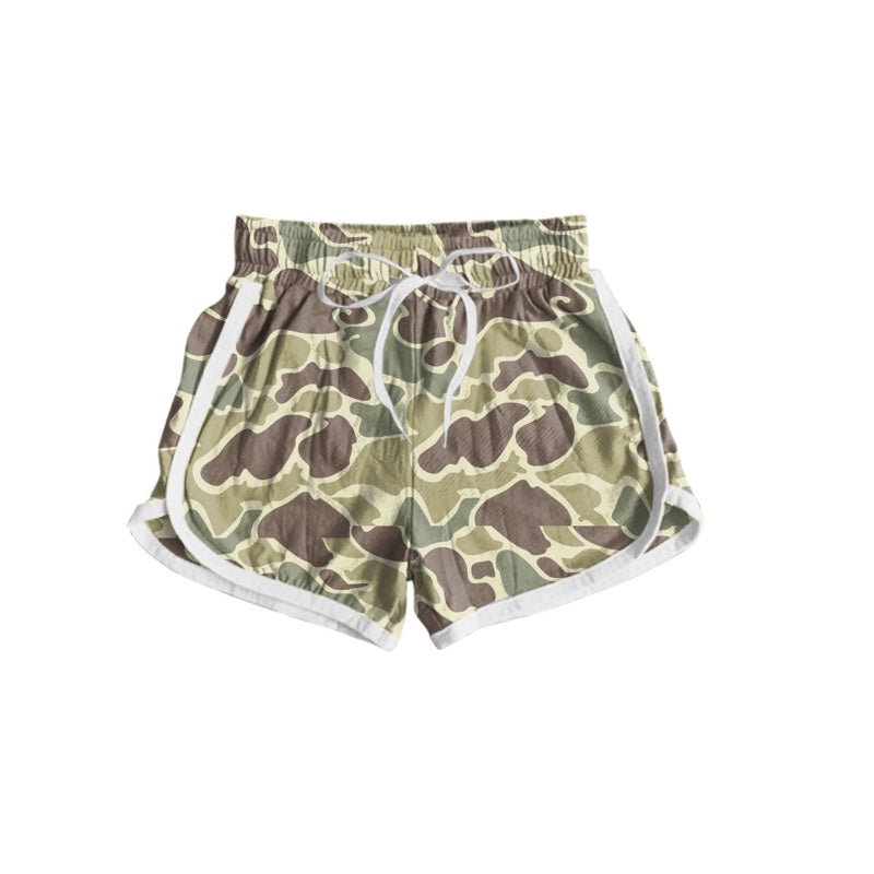 SS0177 pre-order adult clothes camouflage adult mower summer shorts