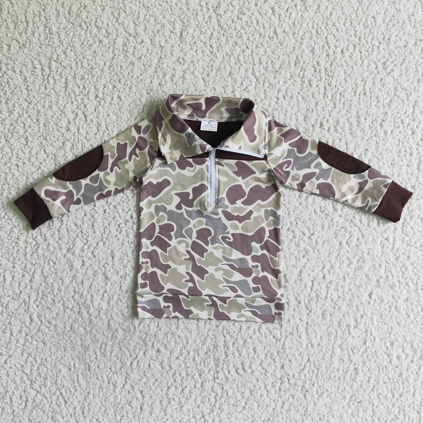 Camo Long sleeve Pullover