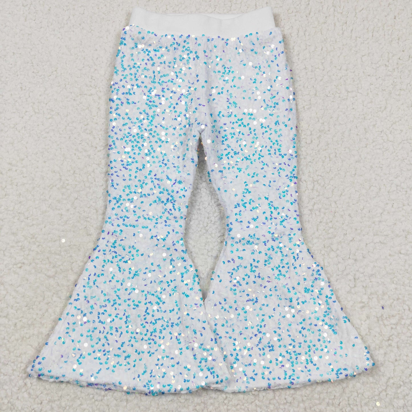 White Sequins Pants C16-20