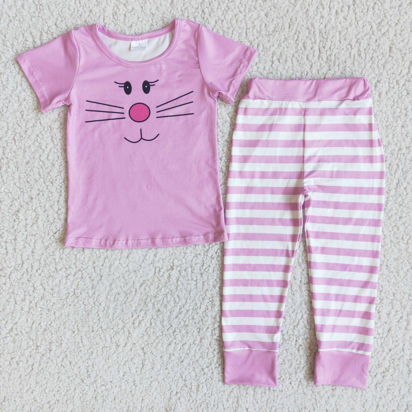 Easter rabbit pajamas set