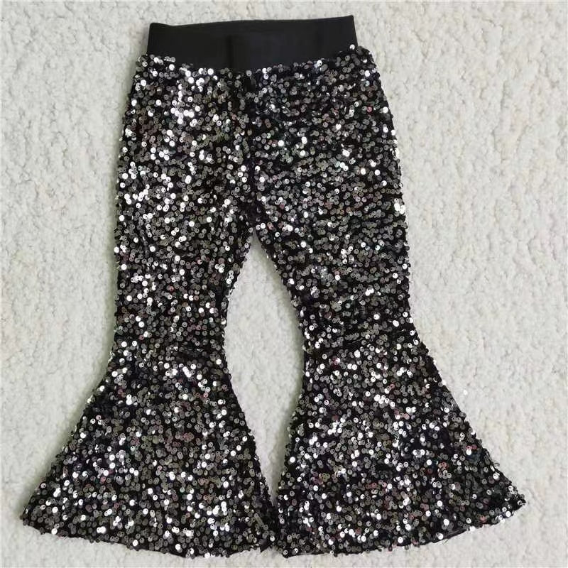 Black Sparkle Pants