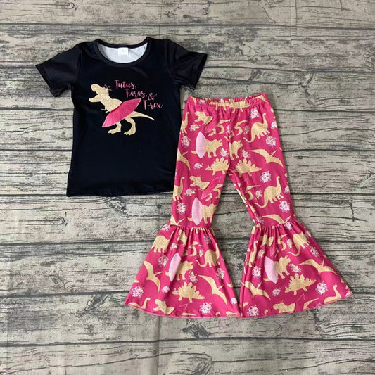 Tutus Black Top Pink Pants Outfit