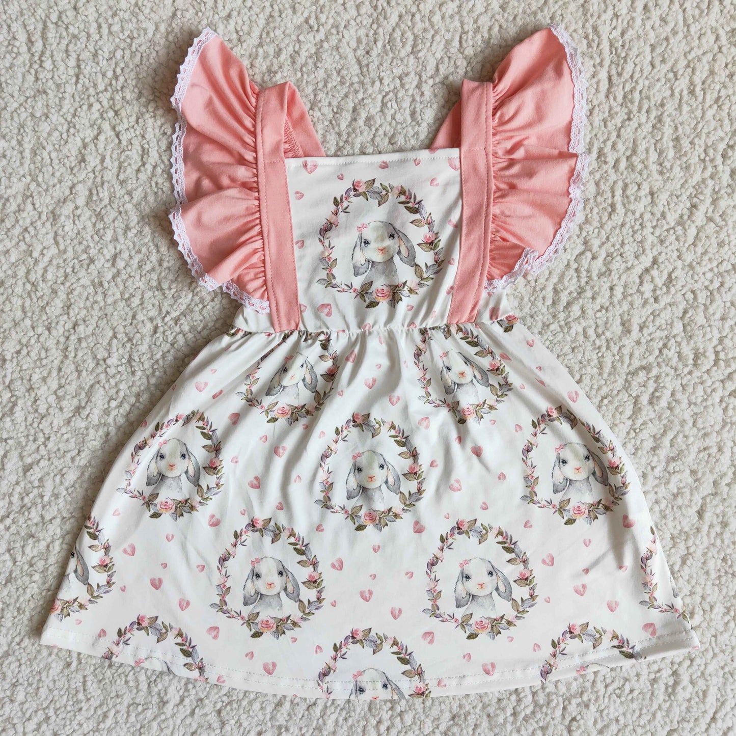 Easter Rabbit Pink Dresses