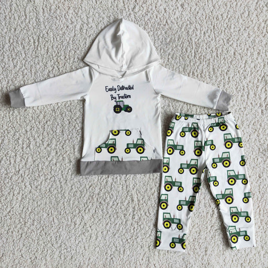 Tractor Boy joggers legging long sleeve  long pants  set